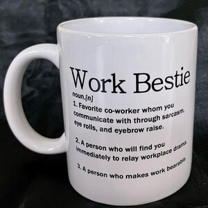 ☕ “Work Bestie” Mug – The Ultimate Coworker Gift!